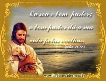 <b><center>Eu sou o bom pastor</b></center>